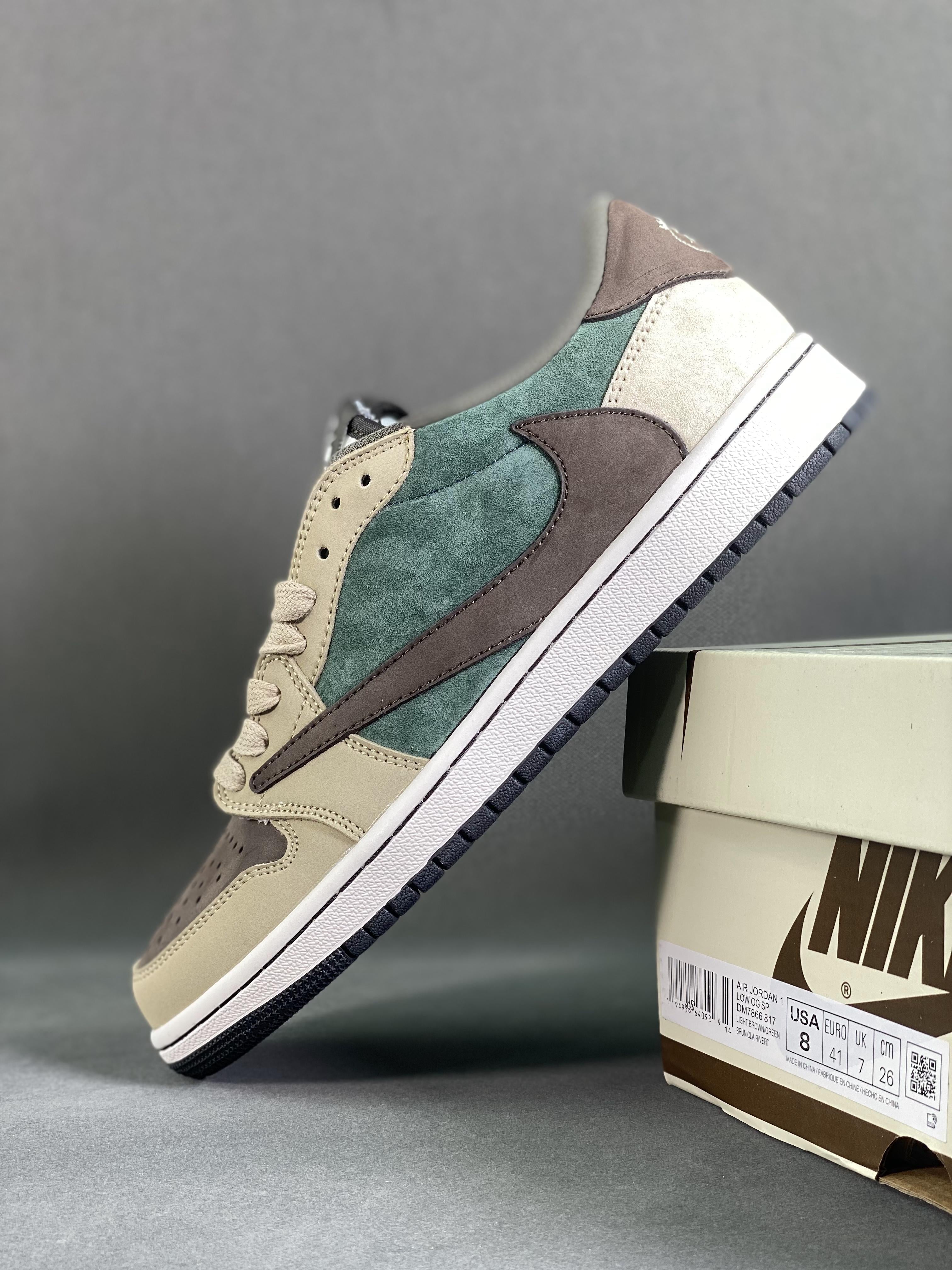 Custom Air Jordan 1 Low x Travis Scott - sneakerlandnet