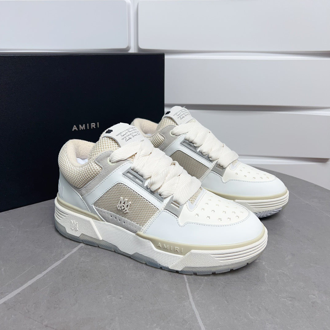 AMR MA-1  Beige Sneakers-135 - sneakerhillcom