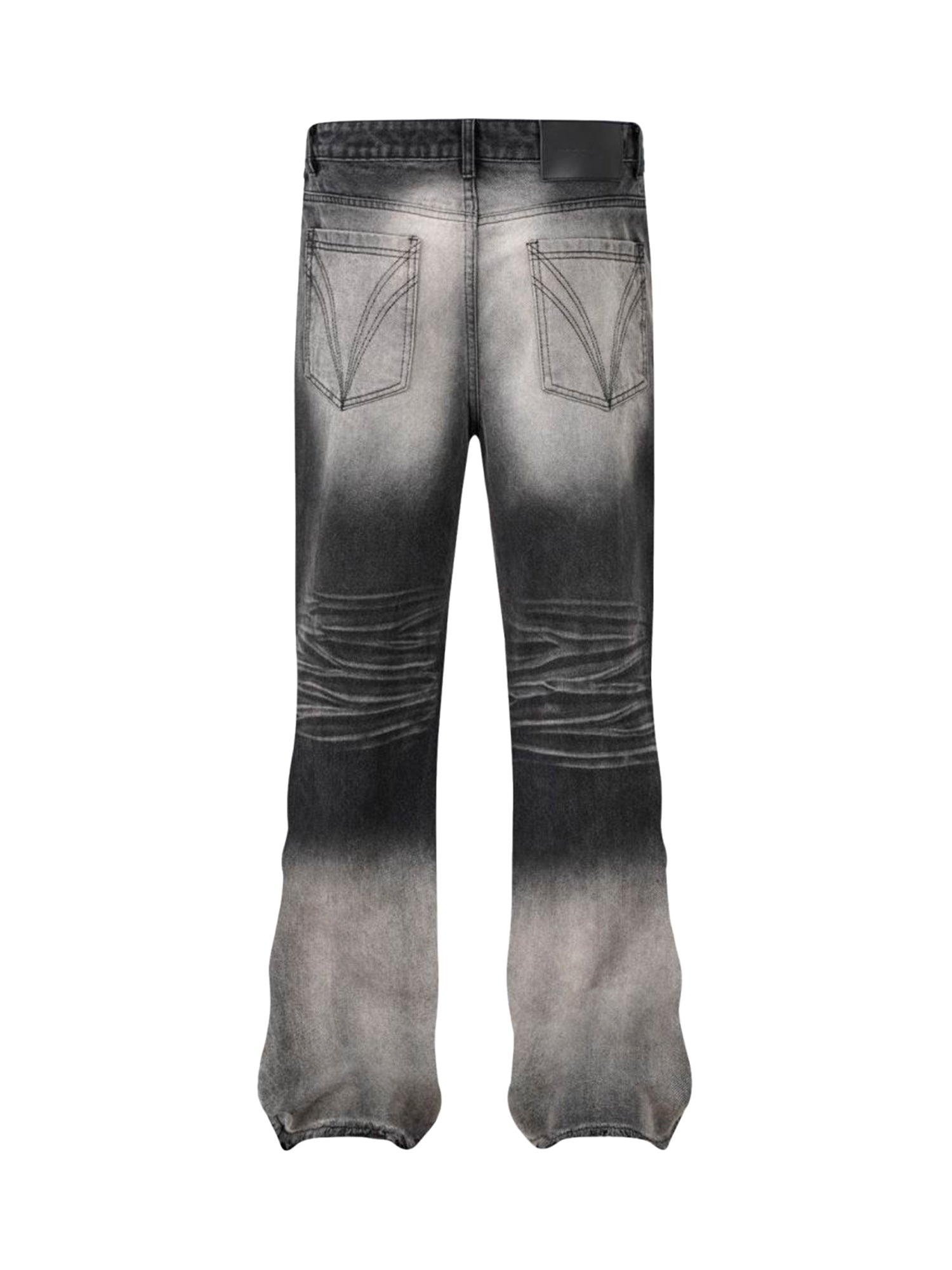 Sneakerhill High Street Hip Hop Distressed Washed Jeans - sneakerhillcom