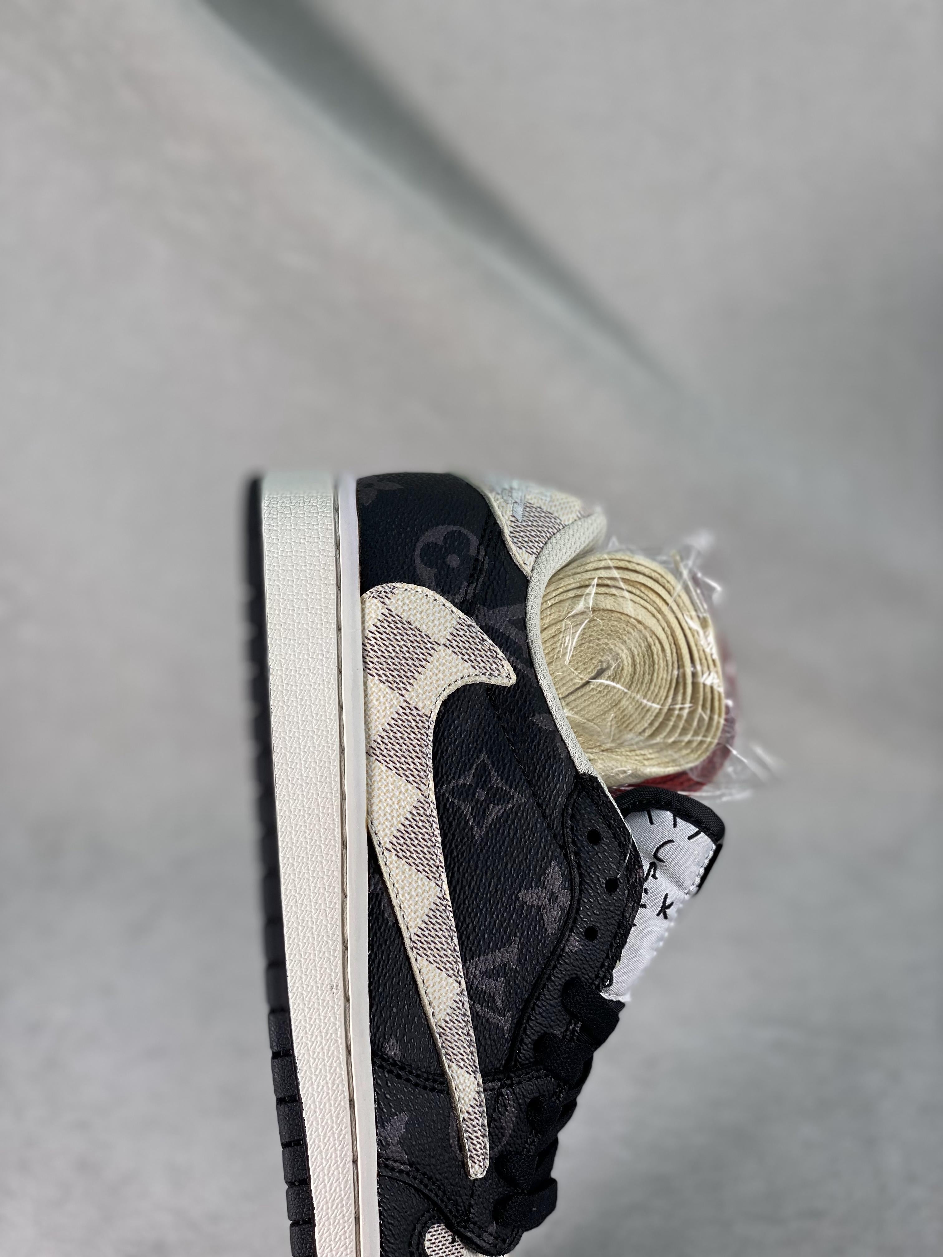 Custom Travis Scott x Fragment x Air Jordan 1 Low TS x LV DM7866-512 sneakerhypes