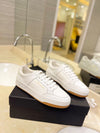 VSL White Leather Sneakers-170 - sneakerhillcom