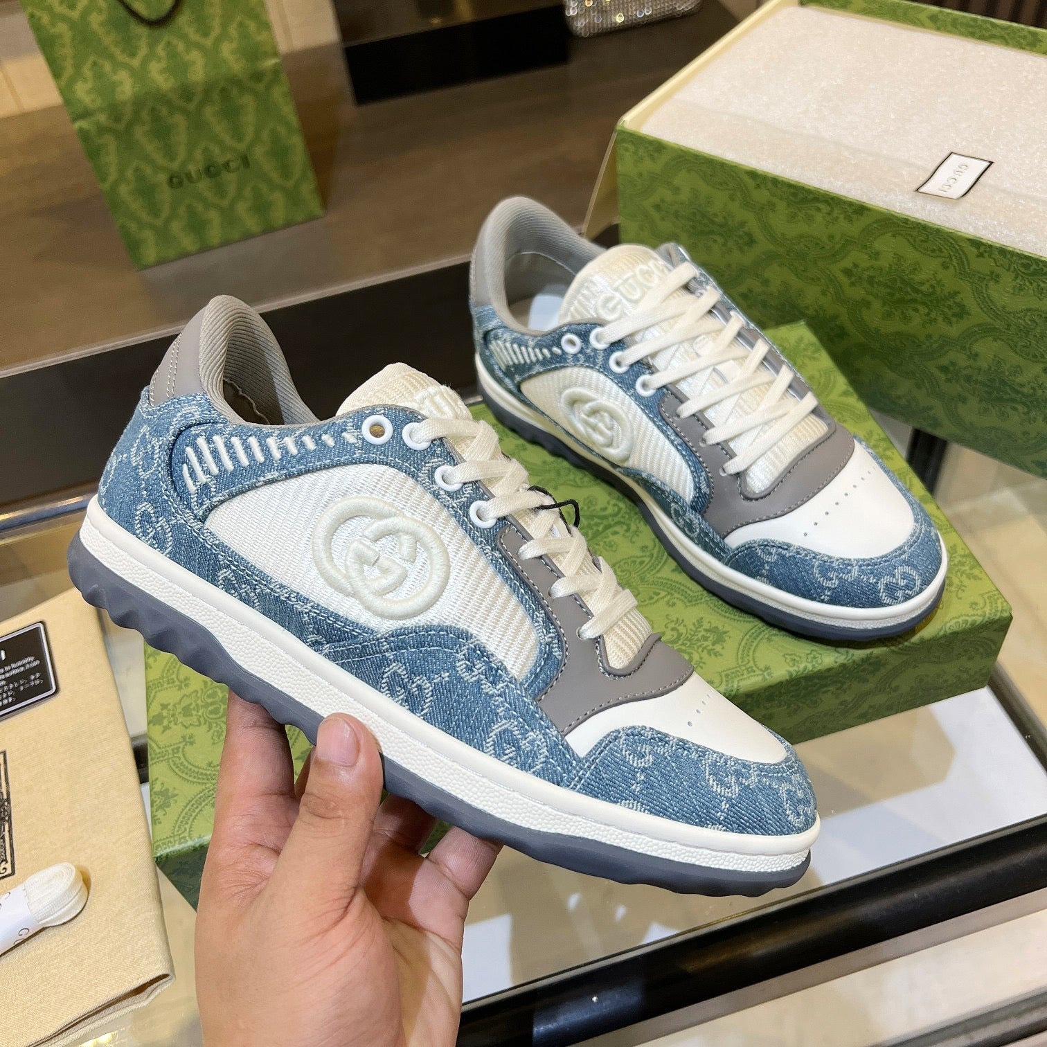 GCI Blue Denim Mac80 Sneakers-180 - sneakerhillcom