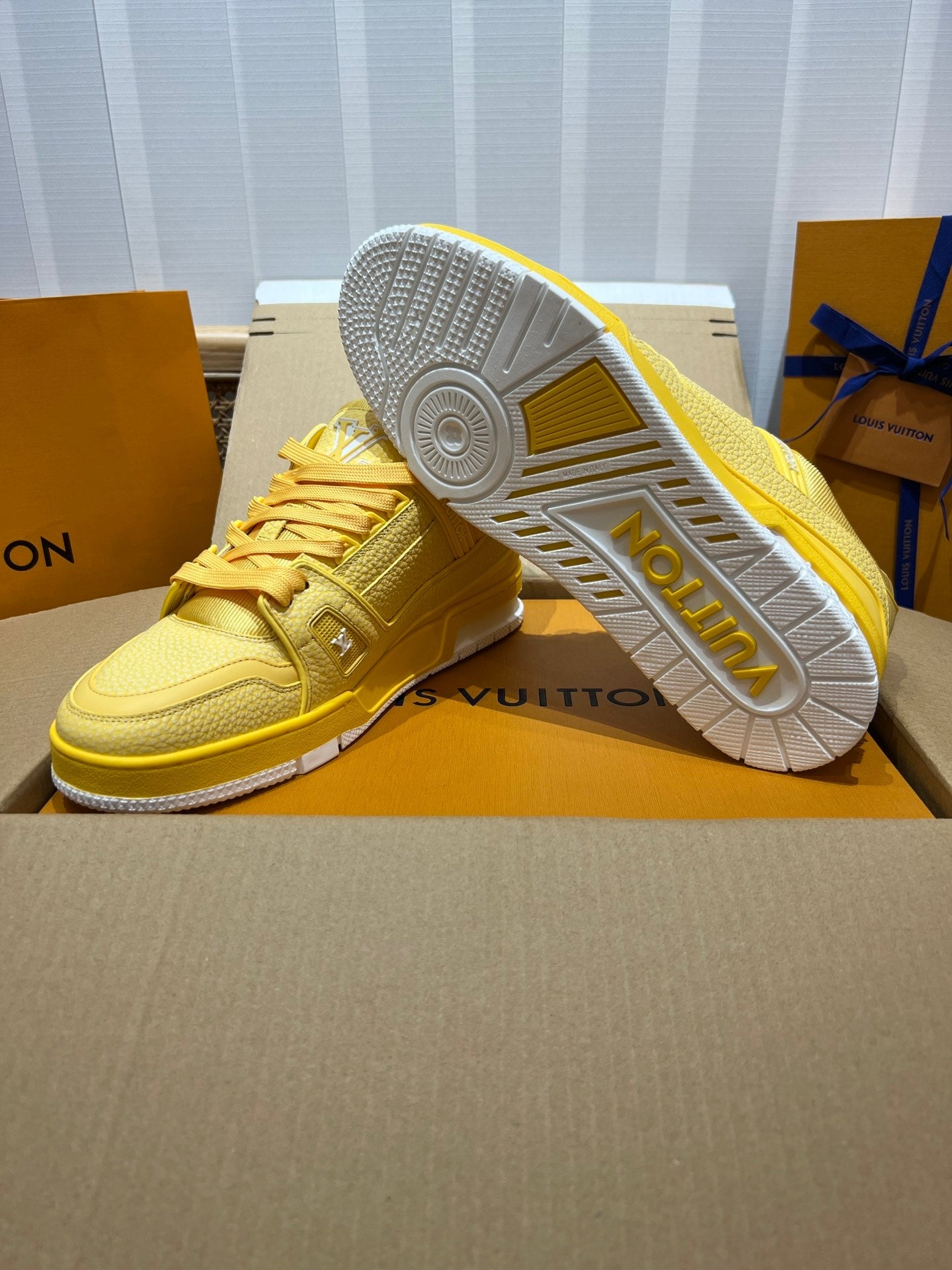 LUV Yellow Trainer Sneakers-080 - sneakerhillcom