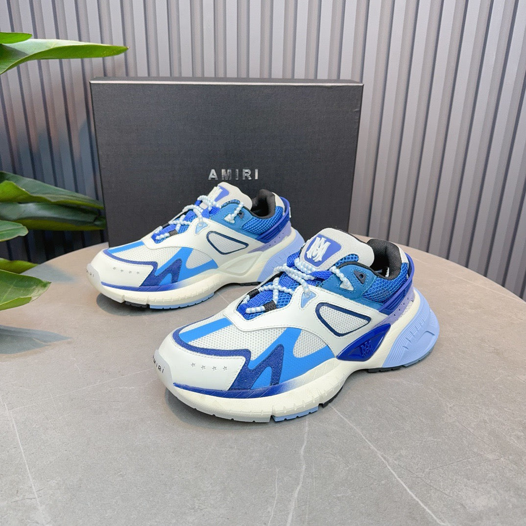 AMR MA Runner Blue Sneakers - 054 - sneakerhillcom