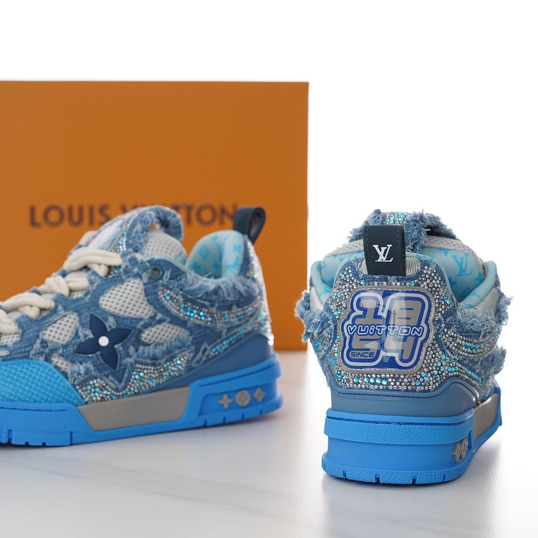 LUV Skate Blue Sneakers-108 - sneakerhillcom