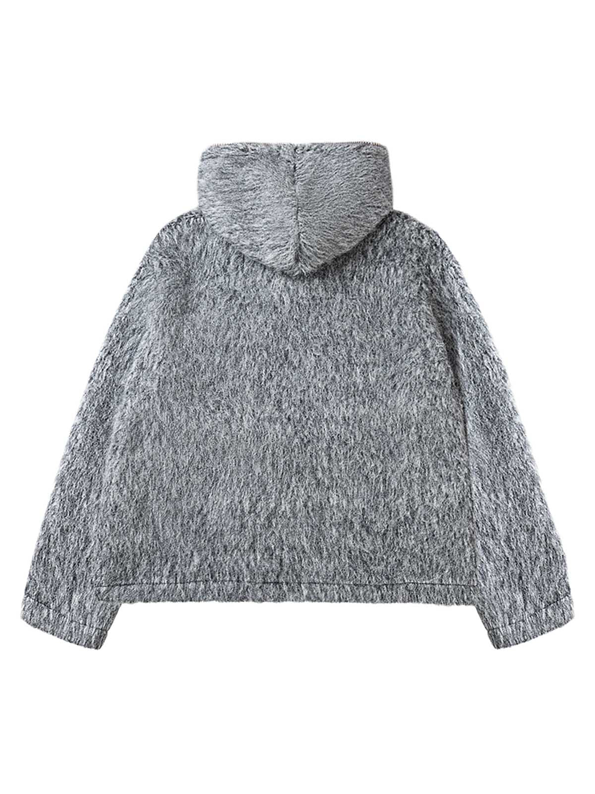 Sneakerhill Mohair Full Zip Jacket - sneakerhillcom