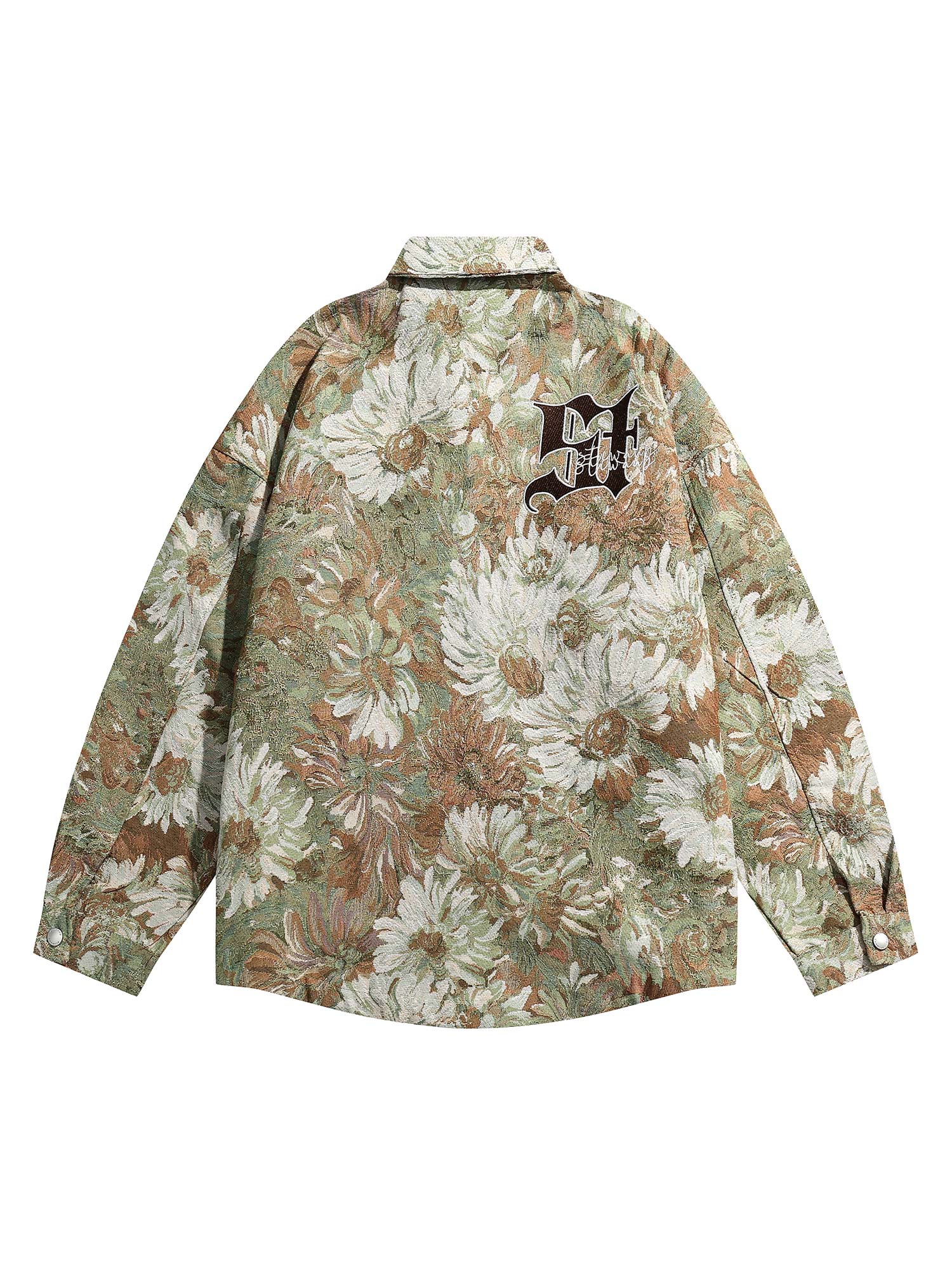 Sneakerhill High Street Jacquard Embroidery Design Jacket - sneakerhillcom