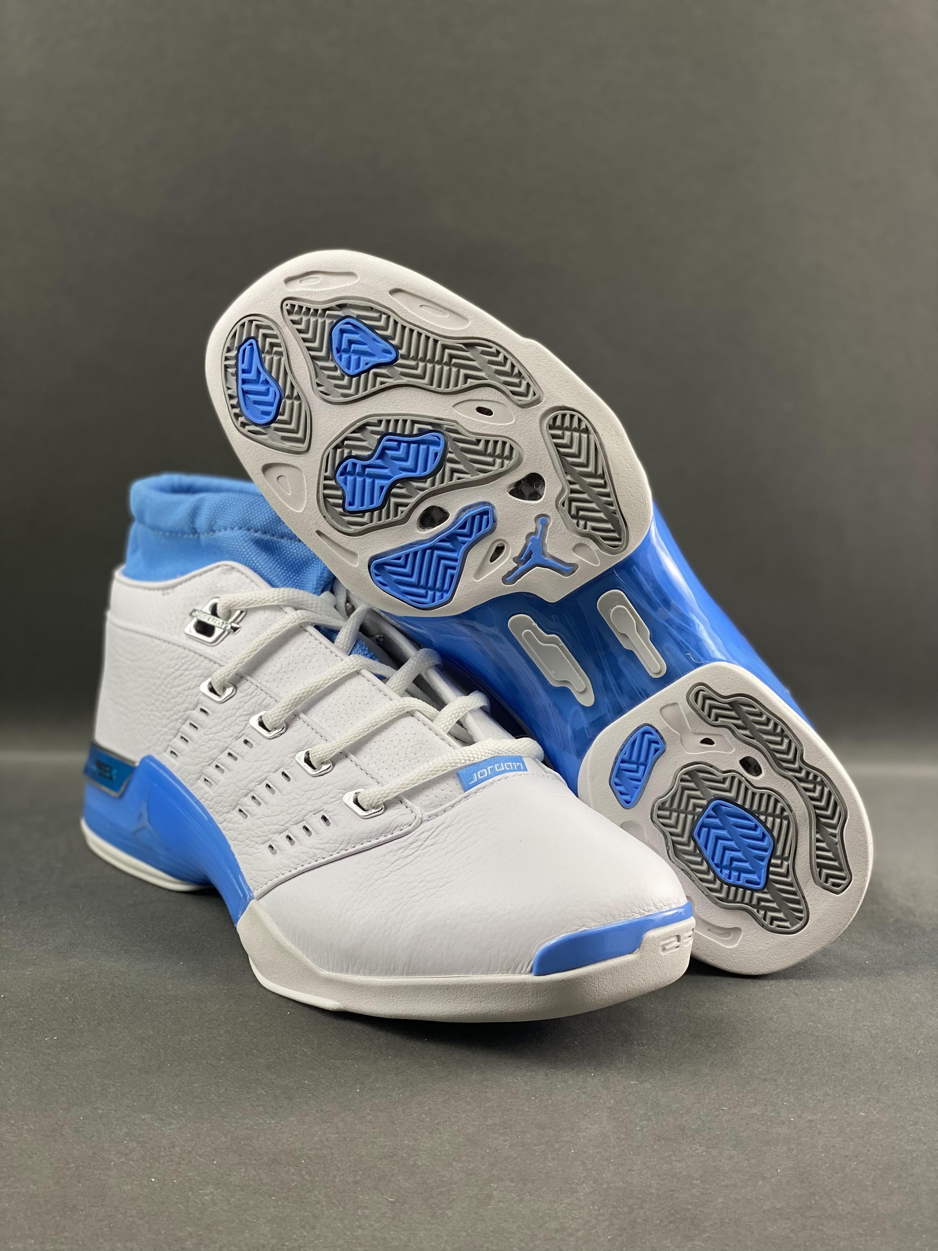 Custom Air Jordan 17 Low SP “UNC” sneakerland