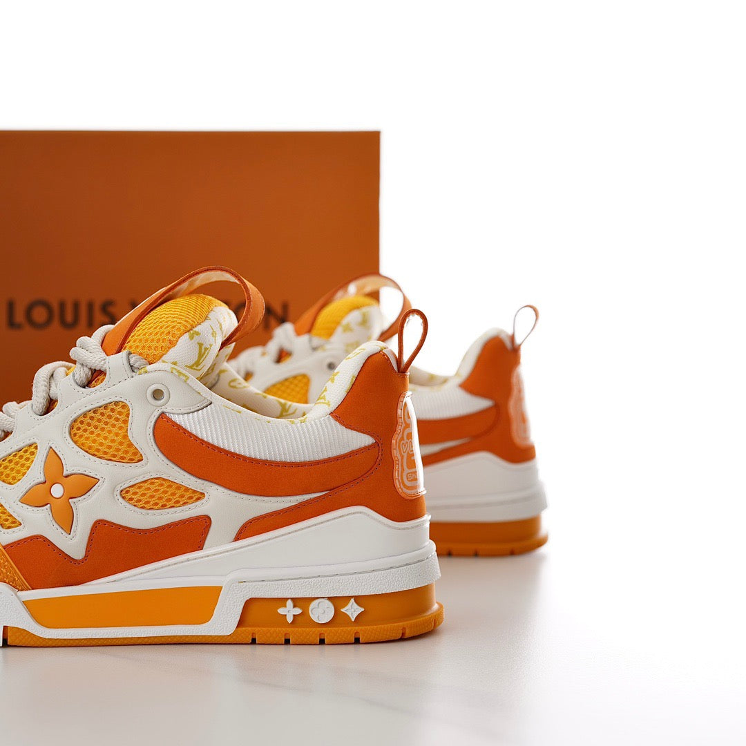 LUV Orange Skate Sneakers-099 - sneakerhillcom