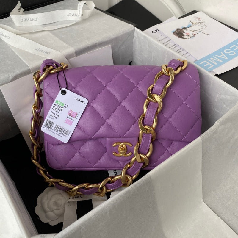 Sneakerhill - Flap Bag Lilac - sneakerhillcom