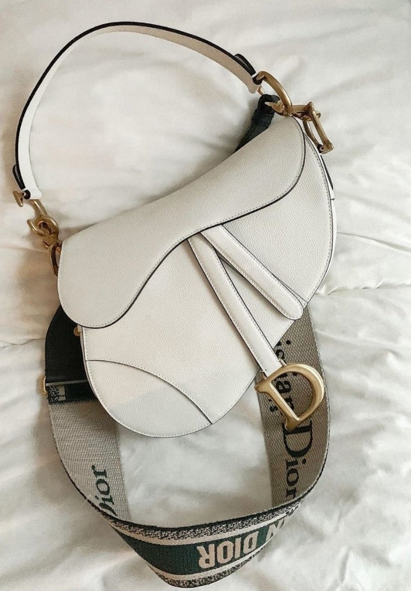 Sneakerhill - Saddle Bag In White - sneakerhillcom