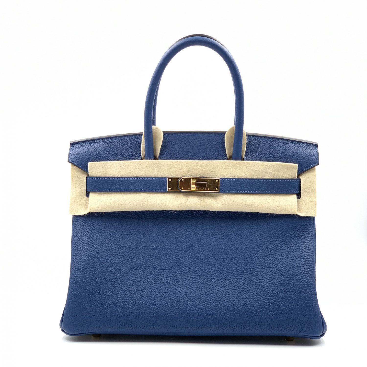 birkin 30 deep blue togo gold hardware Kilta bags