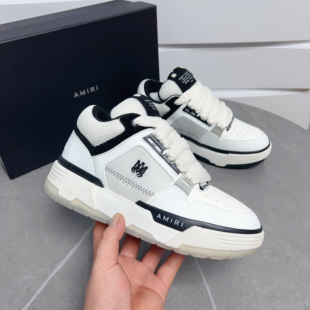 AMR MA-1  White and Black Sneakers-134 - sneakerhillcom