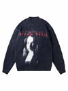 Sneakerhill Portrait Jacquard Crewneck Sweater