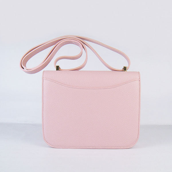 Constance Cowskin Leather Bag H017 pink golden Kilta bags