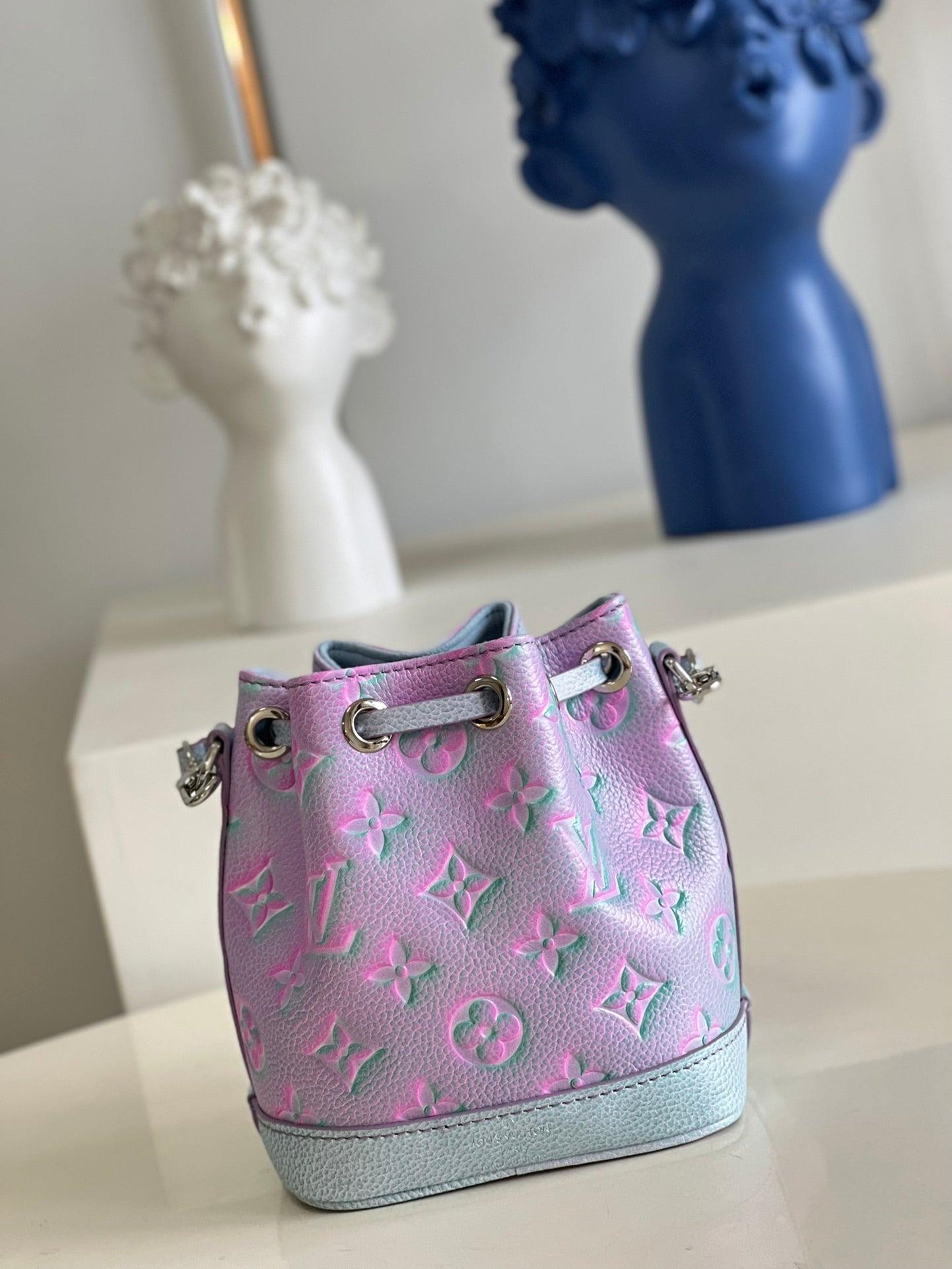 LV Nano Noé Summer Stardust Monogram Empreinte M81626 - sneakerhillcom