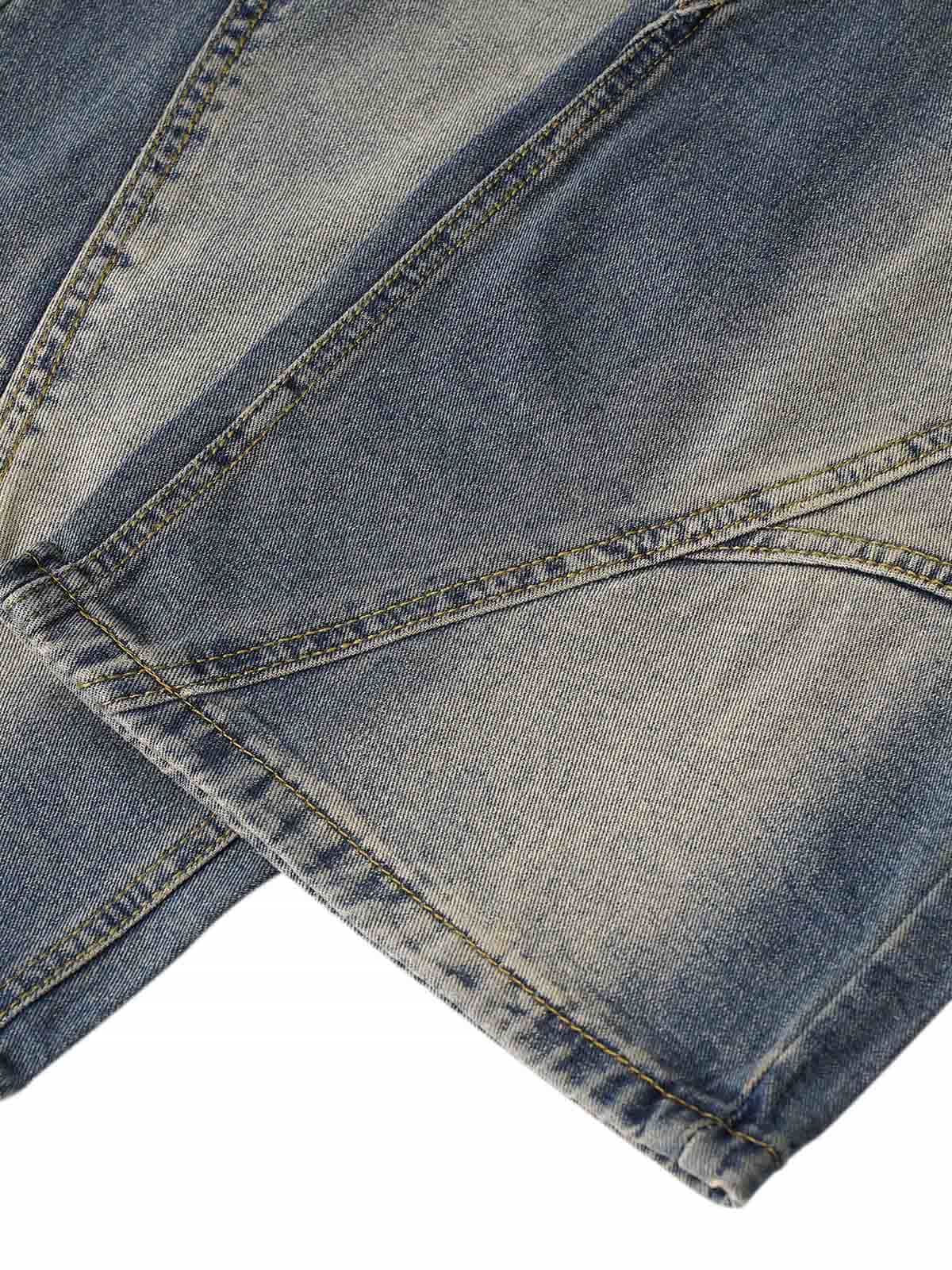 Sneakerhill Washed Distressed Baggy Jeans - sneakerhillcom