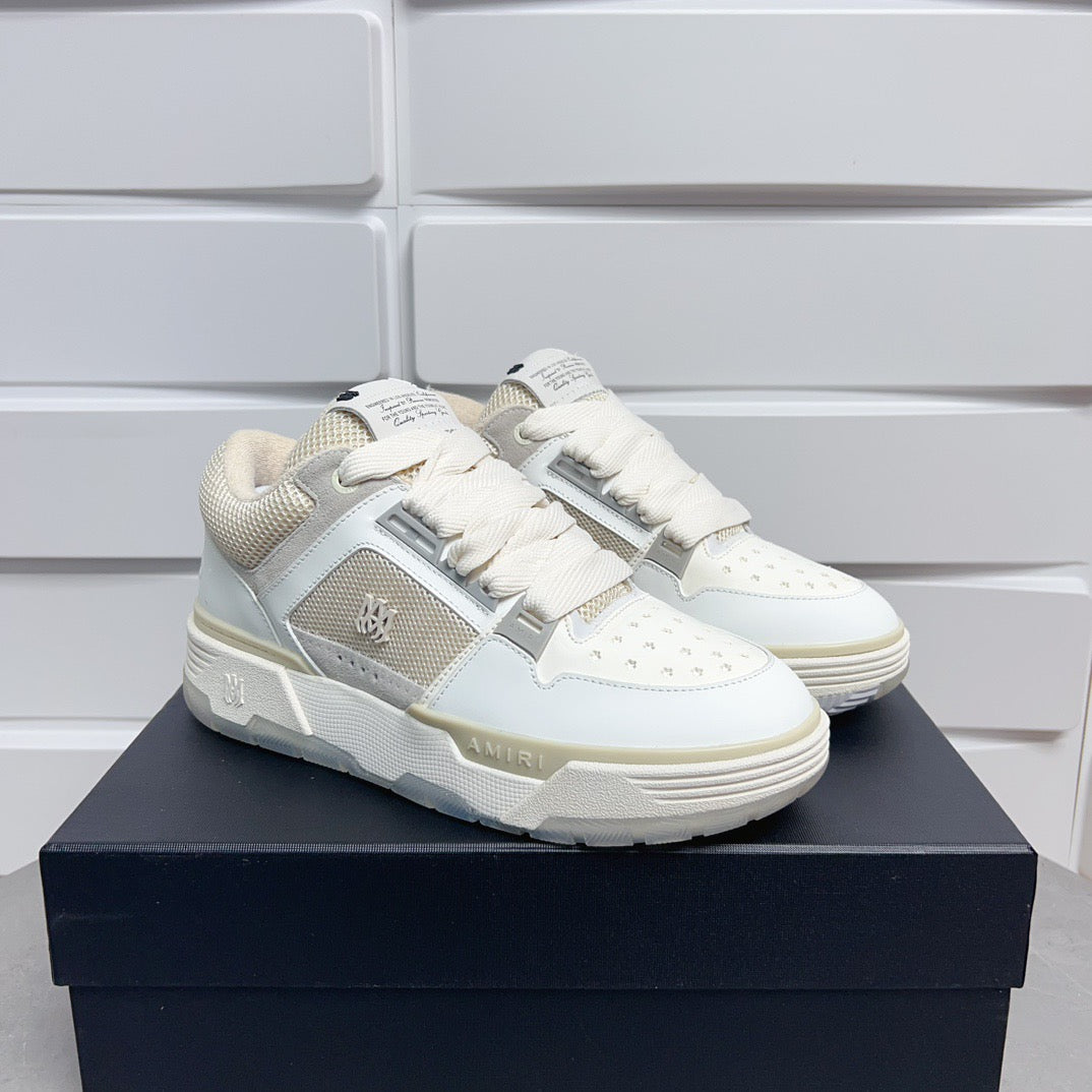 AMR MA-1  Beige Sneakers-135 - sneakerhillcom