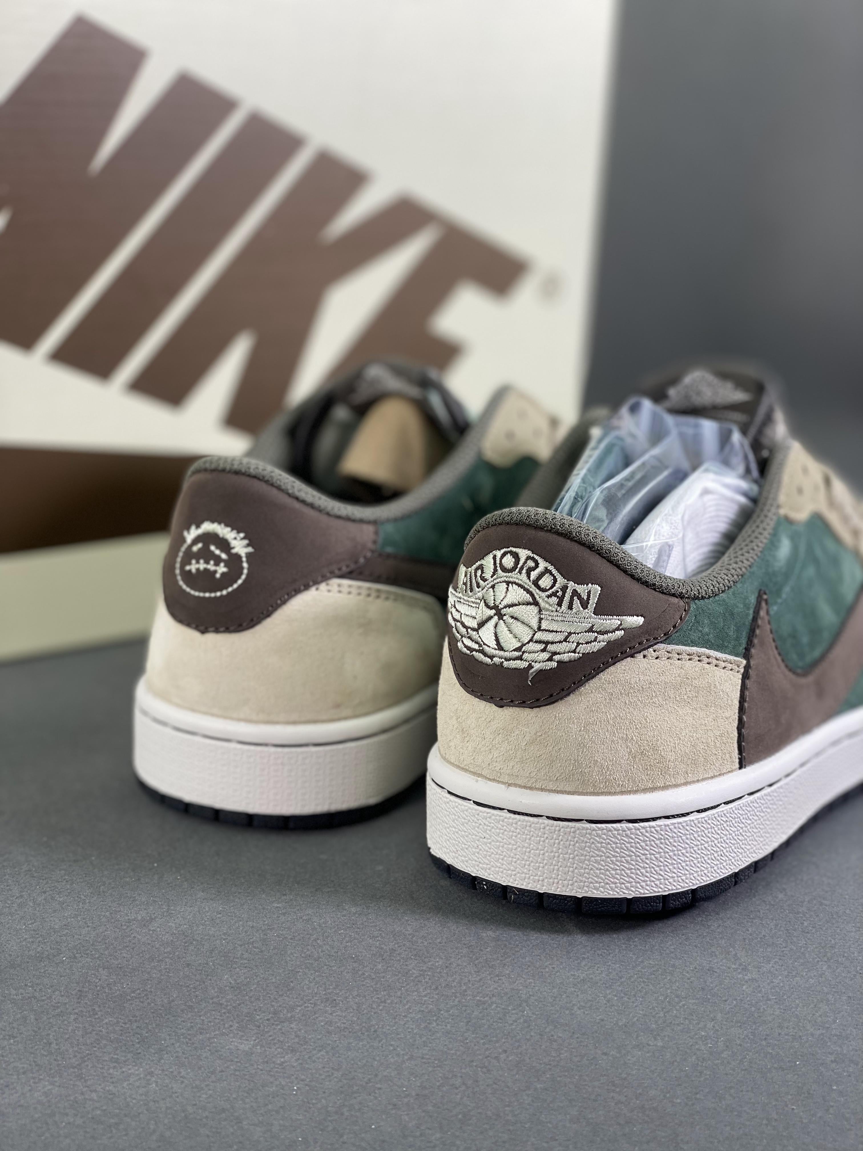 Custom Air Jordan 1 Low x Travis Scott - sneakerlandnet