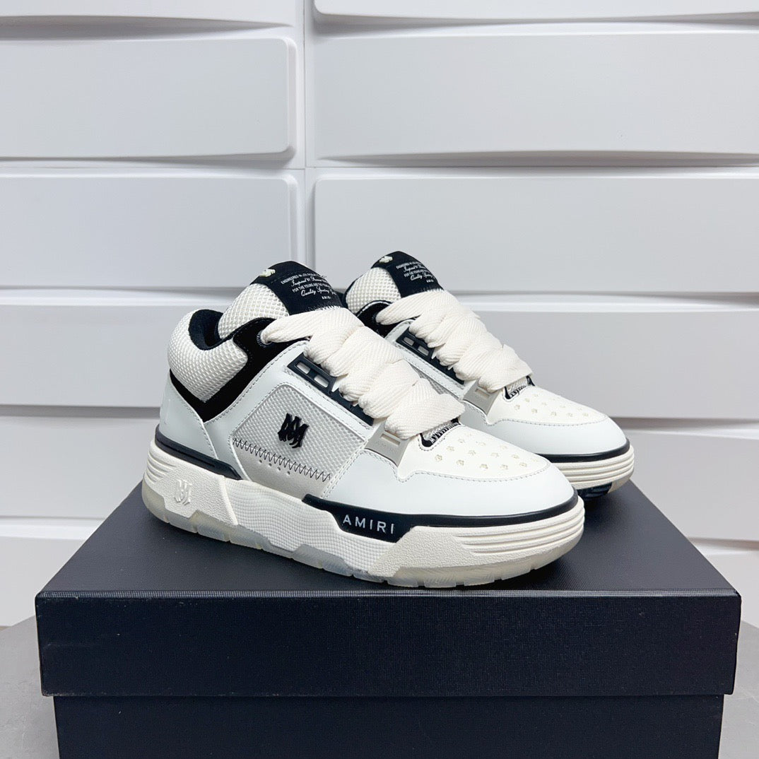 AMR MA-1  White and Black Sneakers-134 - sneakerhillcom