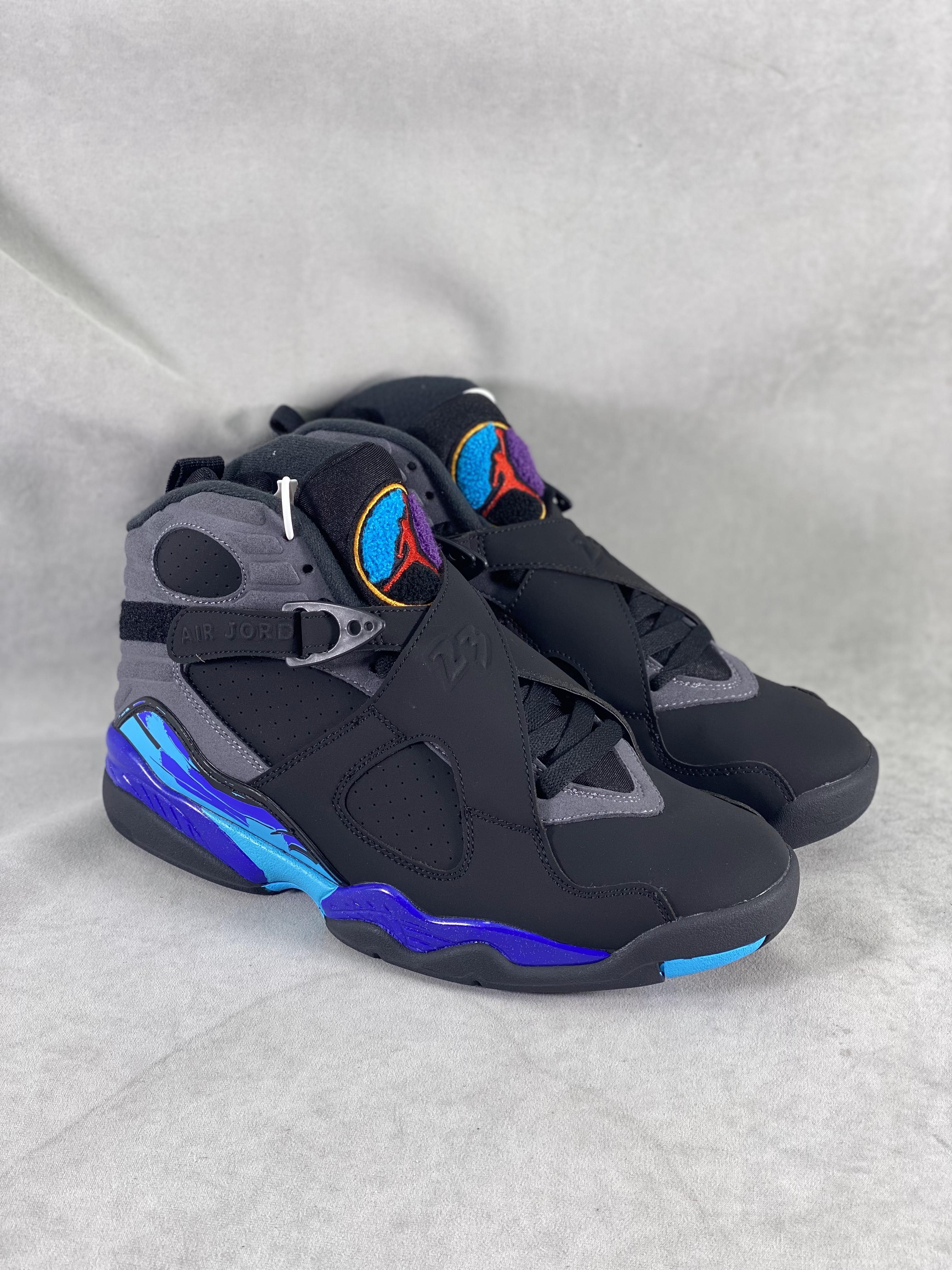 Custom Air Jordan 8 Aqua www.sneakerland.net