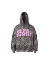 Sneakerhill Camouflage Foam Letter Hoodie