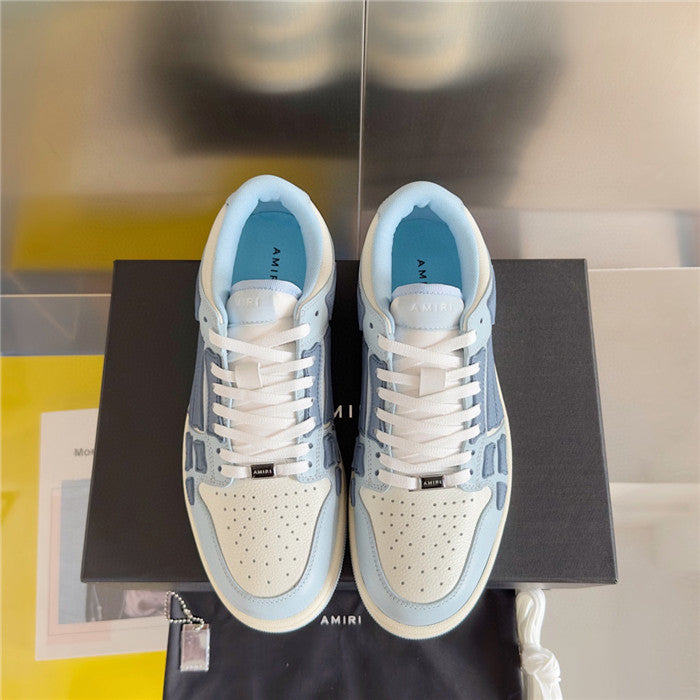 AMR Skel Top Low  Baby Blue Sneakers-192 - sneakerhillcom