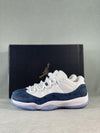 Custom Air Jordan 11 Low 'Navy Snakeskin' CD6847-102 Outblack