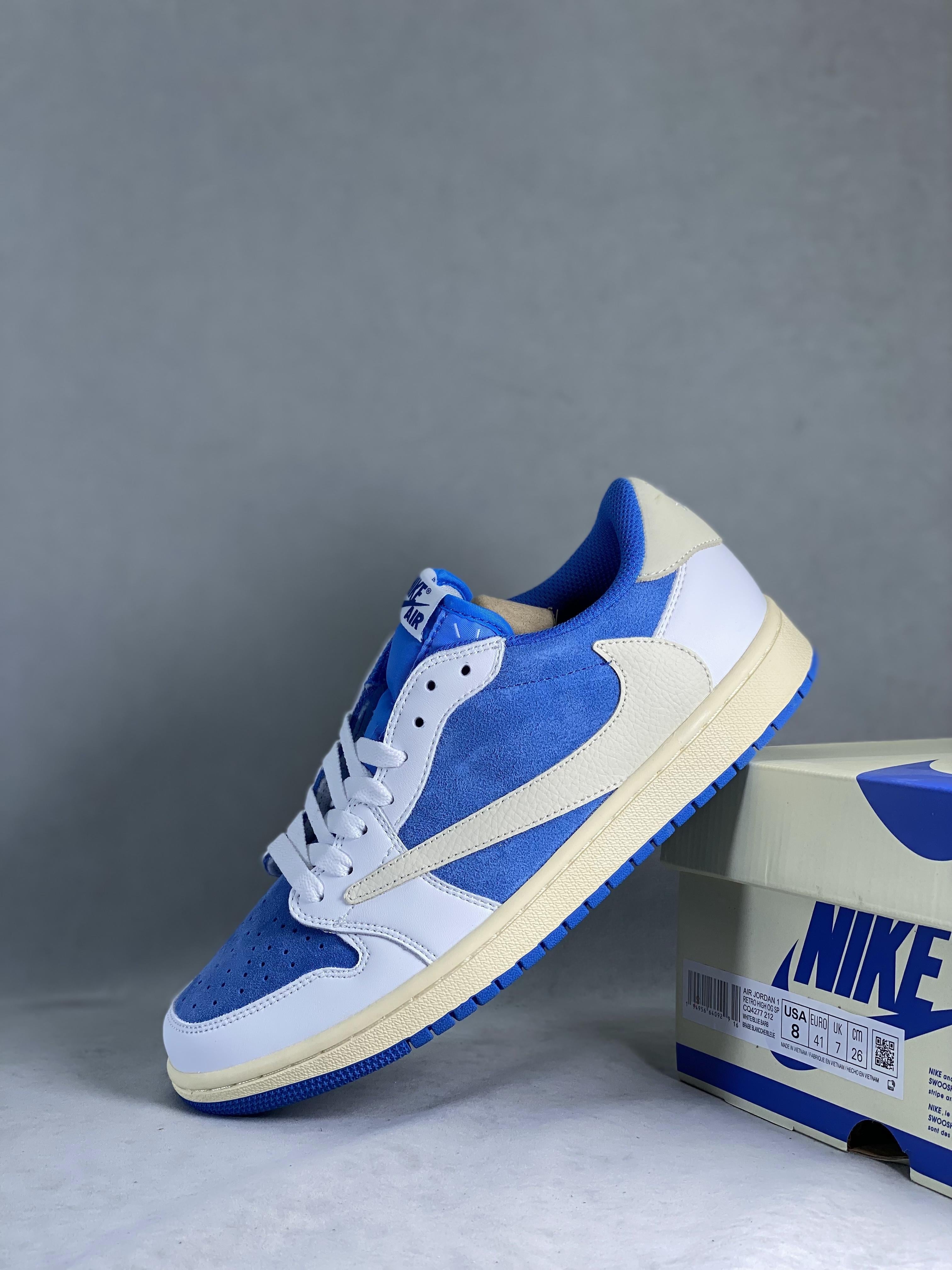 Custom Travis Scott x Fragment x Air Jordan 1 Low TS CQ4277 212 sneakerhypes