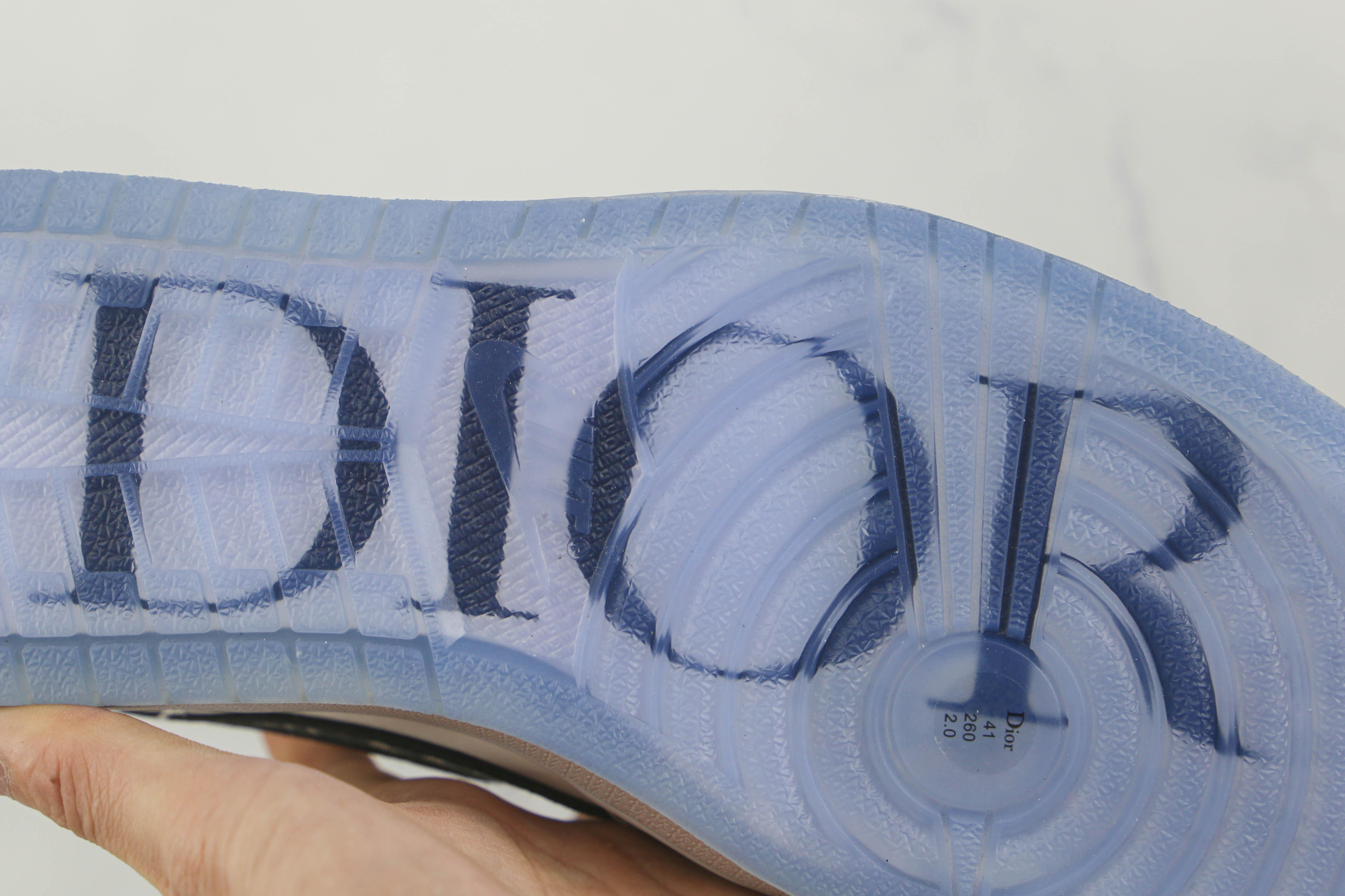 Custom Dior x Air Jordan 1 CN8608-002 LUXURYSTEPSCO