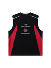 Sneakerhill American Retro Patchwork Vest SP240710T3E4