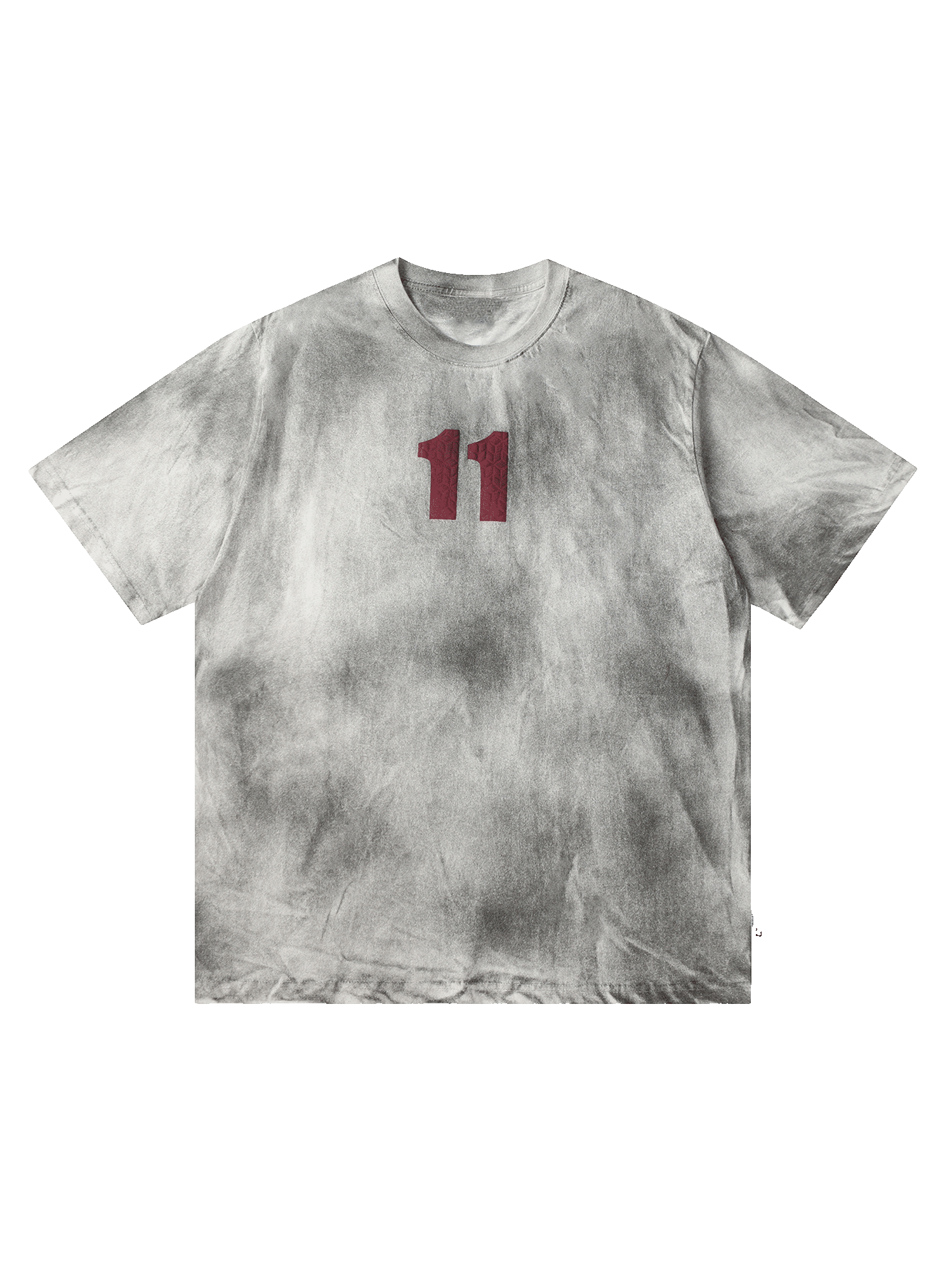 Sneakerhill Washed Print 11 Street Rap T-Shirt SP240704IJP6