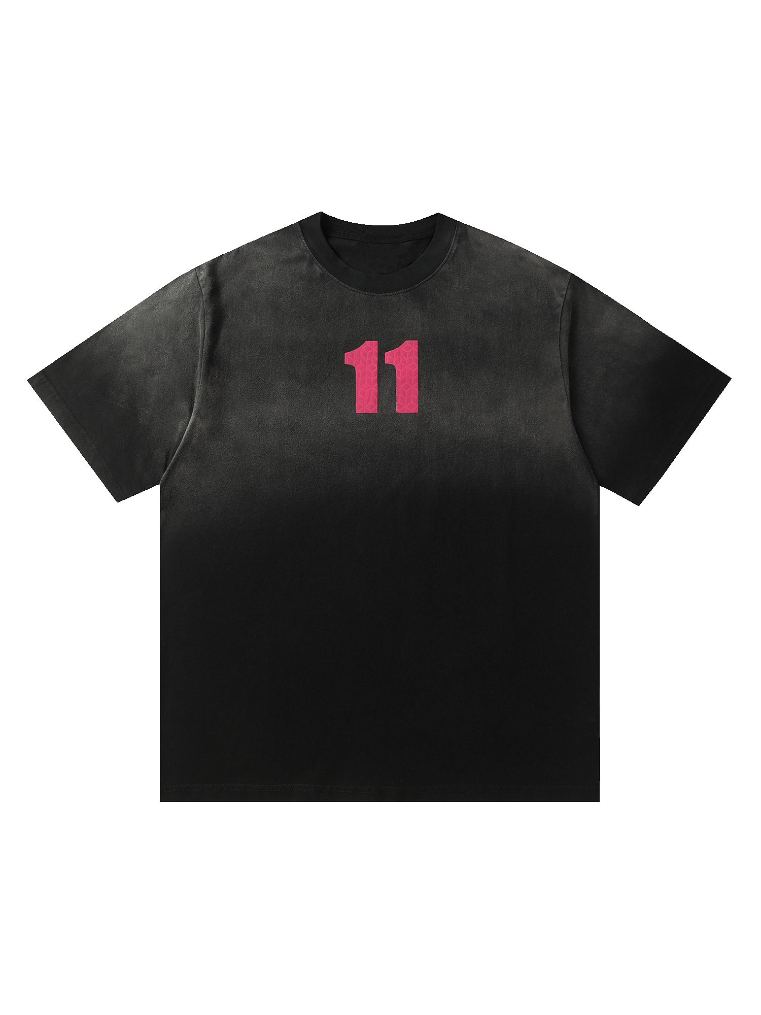 Sneakerhill Washed Print 11 Street Rap T-Shirt SP240704IJP6