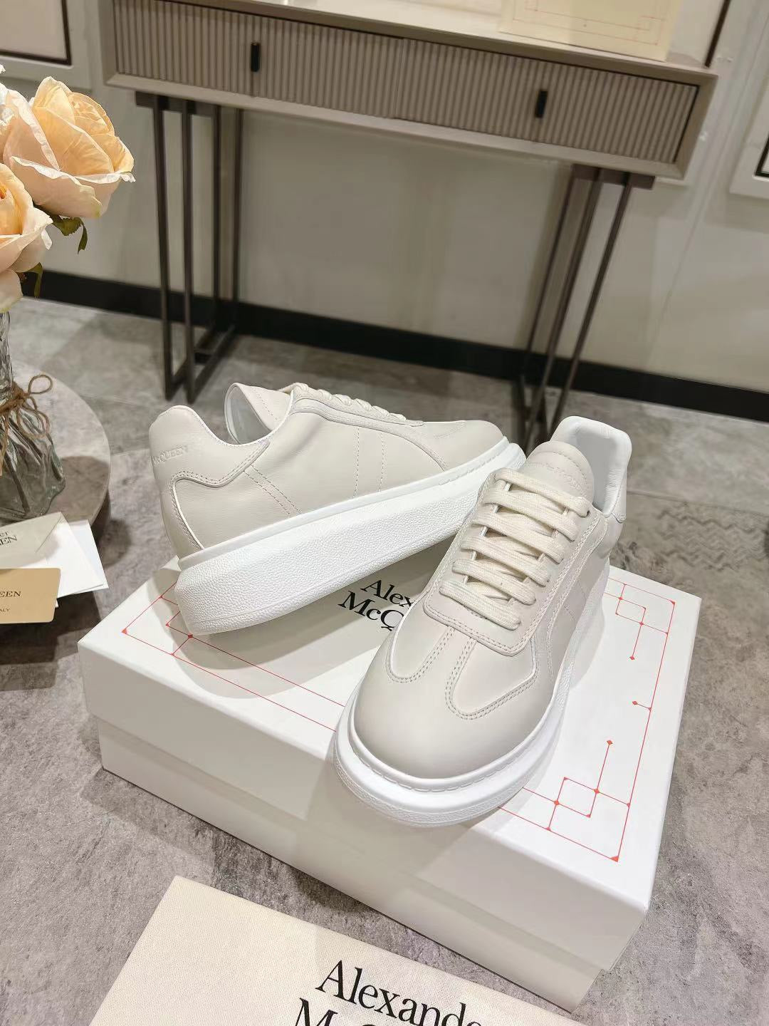 ALMC White Sneakers-160 - sneakerhillcom