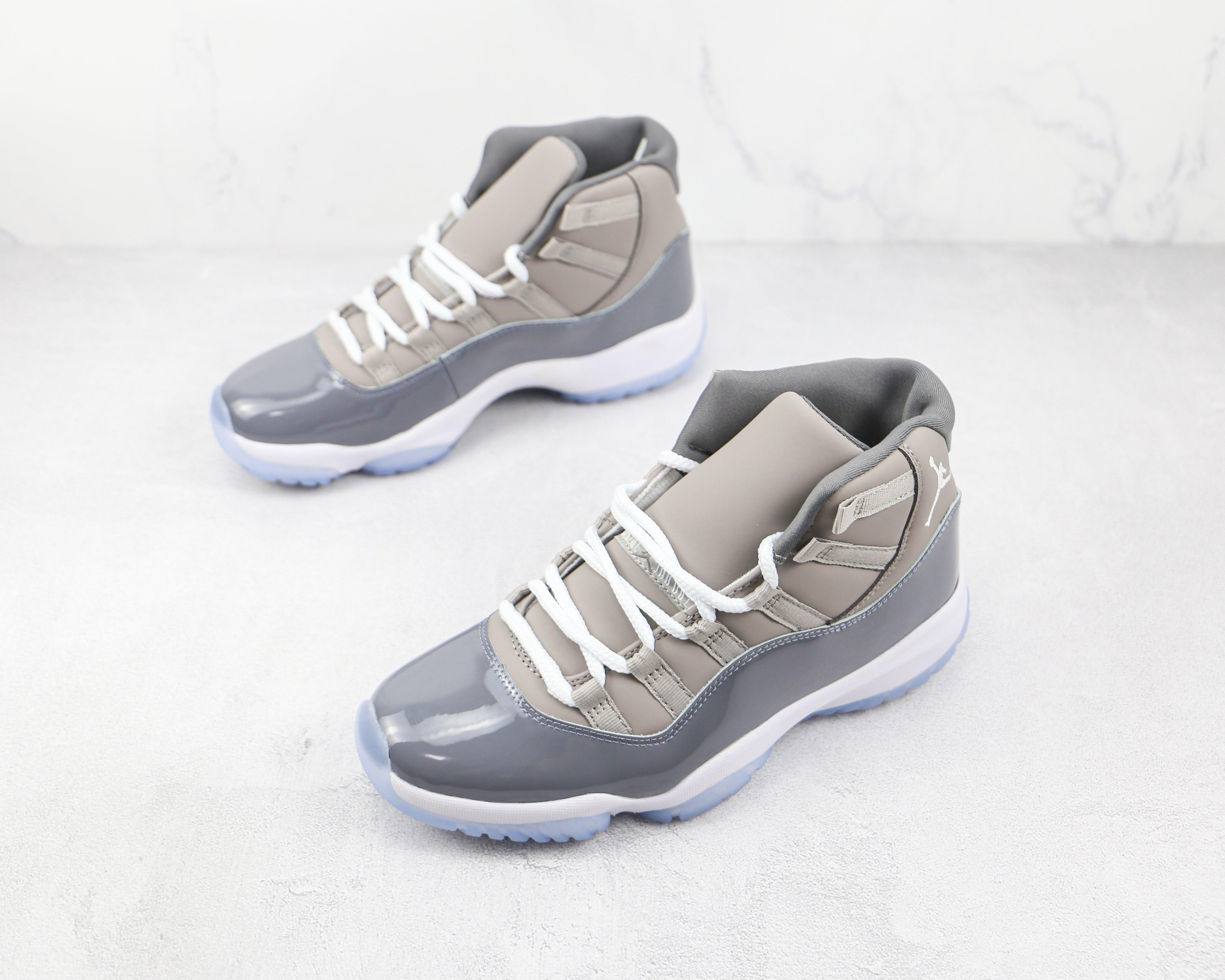 Custom Air Jordan 11 Retro  Cool Grey Outblack