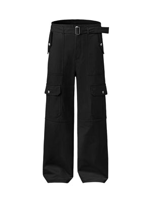 Sneakerhill High Street Pocket Cargo Casual Pants