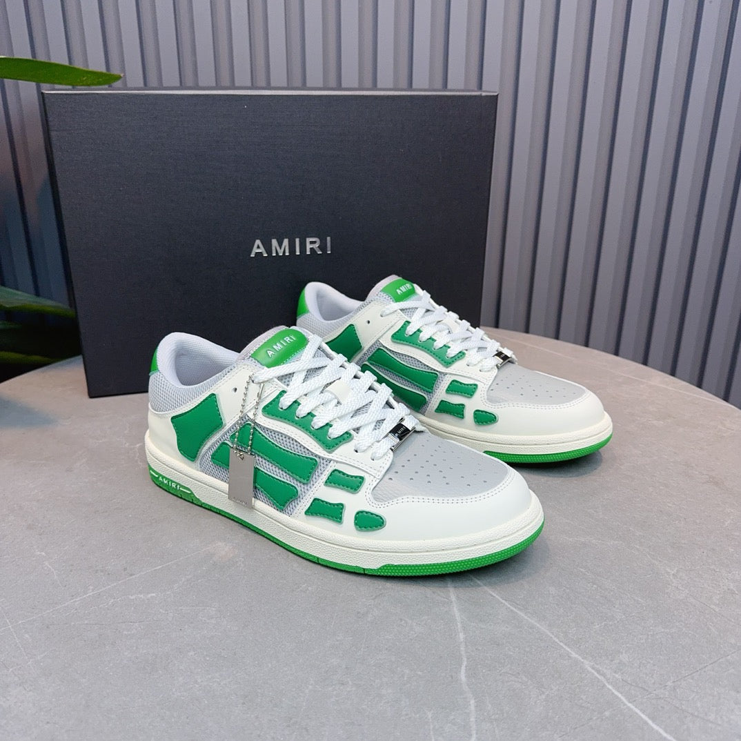 AMR Green Skel Top Low Sneakers - 056 - sneakerhillcom