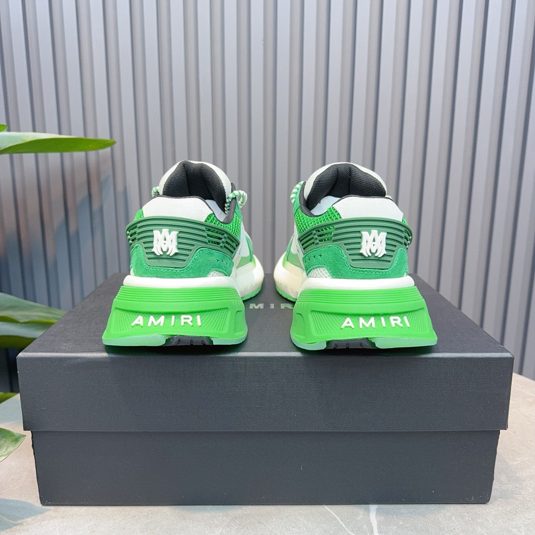 AMR MA Runner Green Sneakers -064 - sneakerhillcom