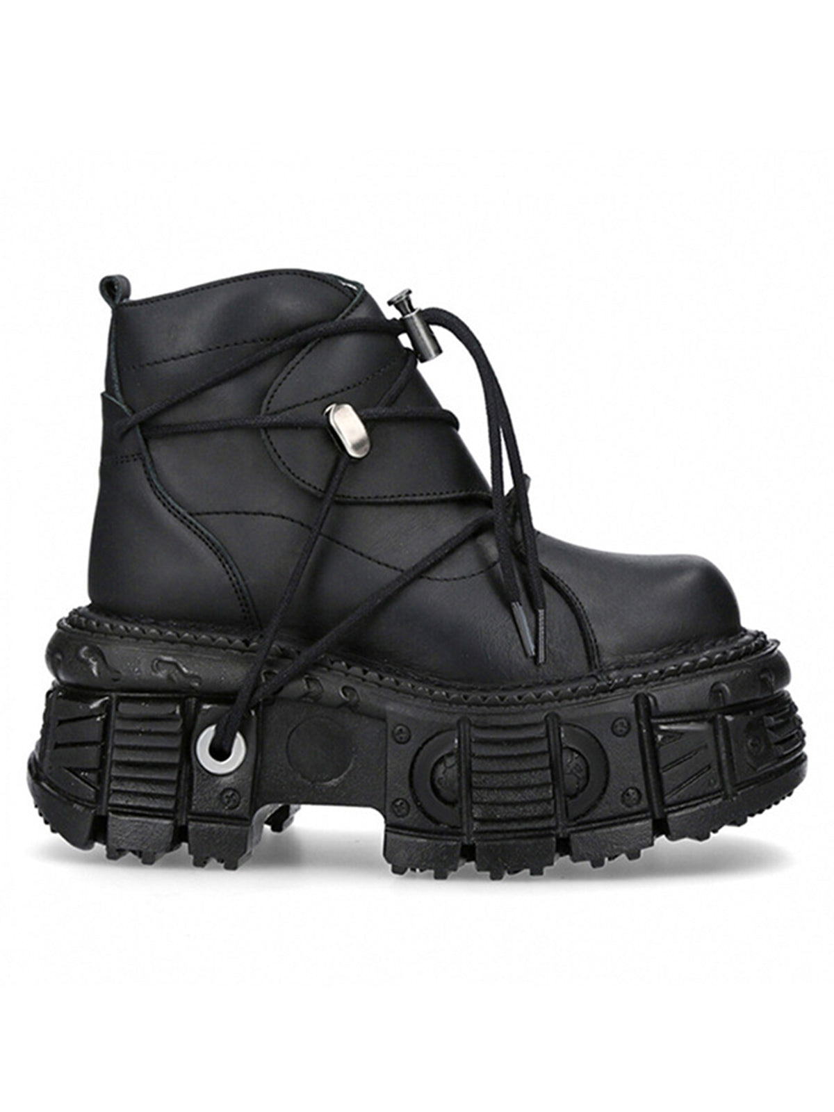 Sneakerhill Punk Style Platform Boots - 2200