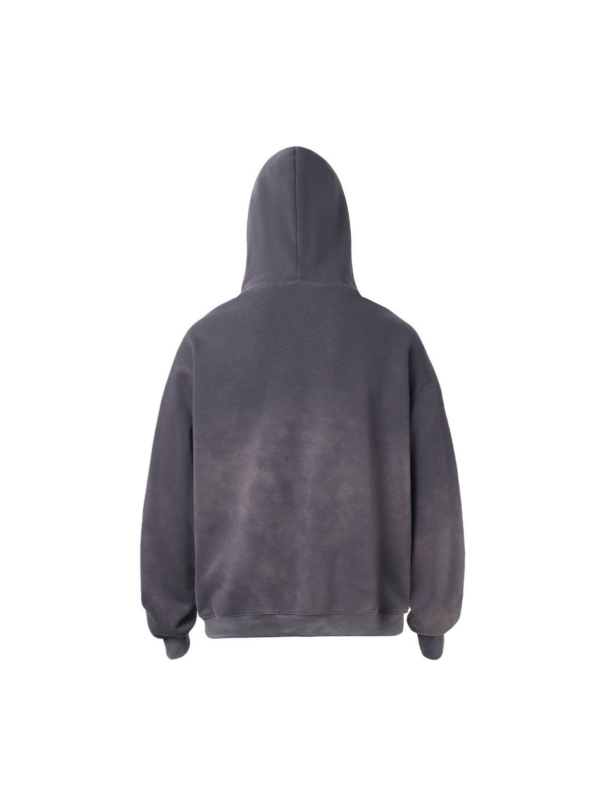 Sneakerhill Distressed Double Zip Up Hoodie