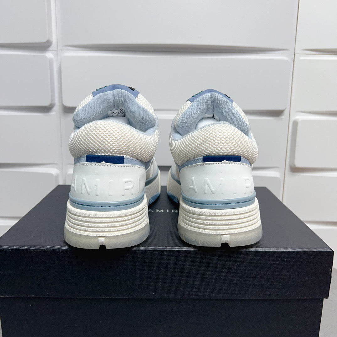 AMR MA-1 White and Blue Sneakers-131 - sneakerhillcom