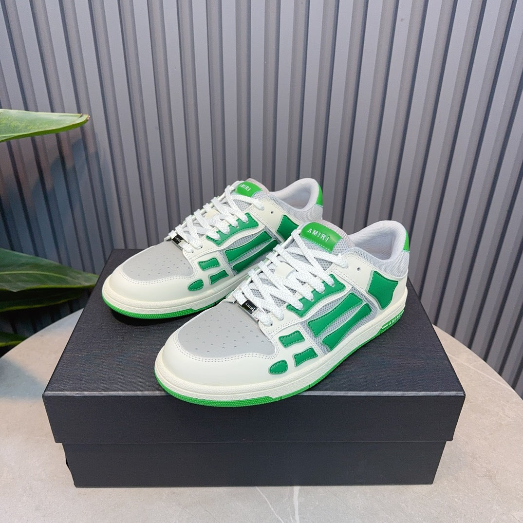 AMR Green Skel Top Low Sneakers - 056 - sneakerhillcom