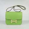 Constance Cowskin Leather Bag H017 green golden Kilta bags