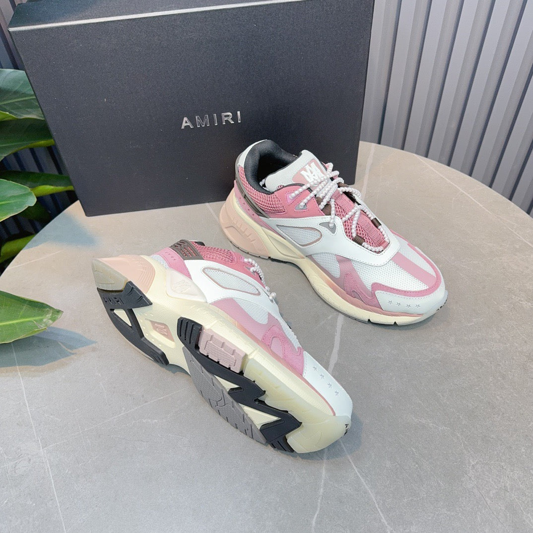 AMR MA Runner Pink Sneakers - 015 - sneakerhillcom