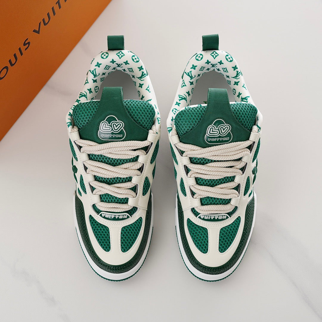 LUV Green Skate Sneakers-098 - sneakerhillcom