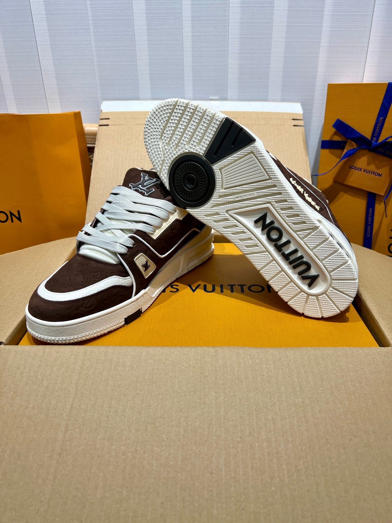 LUV Brown Trainer Sneakers-079 - sneakerhillcom