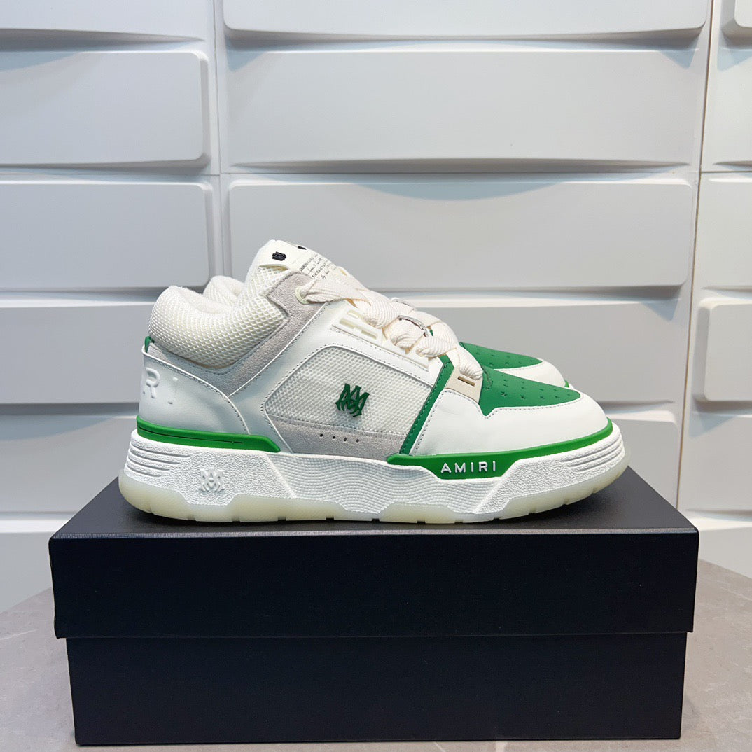 AMR MA-1 Green and White Sneakers-138 - sneakerhillcom