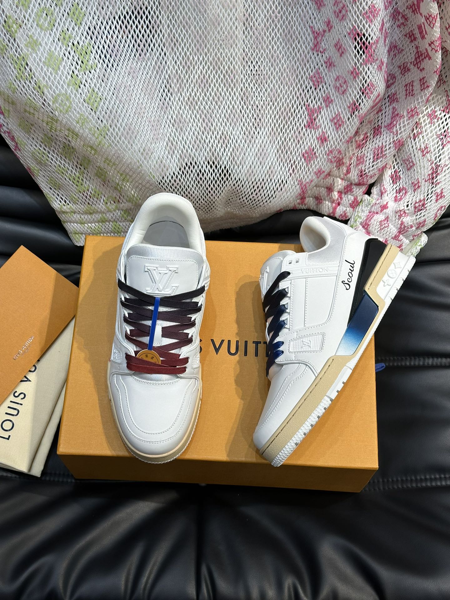 LUV White Trainer Sneakers-086 - sneakerhillcom