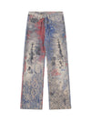 Sneakerhill Paisley Printed Jeans - 2186 - sneakerhillcom