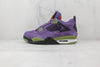 Custom Air Jordan 4 Retro Canyon Purple AJ4 Outblack